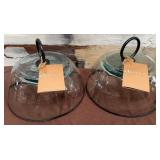 486 - TWO UNCOMMON GOODS CLOCHES (Z66)