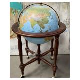 11 - WORLD GLOBE WITH WHEELED STAND (A30)