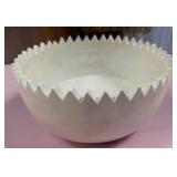 486 - DECORATIVE BOWL 9.5'DIA (Z25)