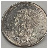 PP - 1968 OLYMPICS MEXICO 25 PESO SILVER COIN