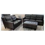 11 - SOFA, LOVESEAT & OTTOMAN SET