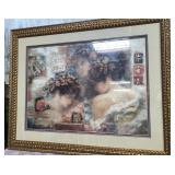 11 - FRAMED ART WITH COA FRAMED 24.5X33.5' (M52)