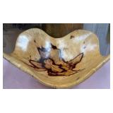 486 - WOODEN CENTERPIECE BOWL (Z6)