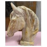 486 - TABLE TOP HORSEHEAD SCULPTURE 12'T (Z22)