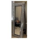 11 - DECORATIVE WALL MIRROR FRAMED 63X24'