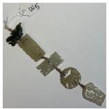 696 - CARVED JADE PENDANT (W5)