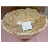 486 - RUSTIC STONE BOWL (Z2)