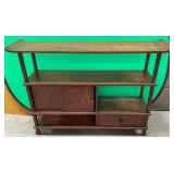 11 - ASIAN INSPIRED TEA CHEST CABINET DISPLAY