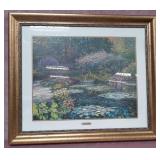 11 - HOWARD BEHRENS LTD ED FRAMED ART WITH COA