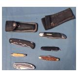 18 - COLLECTION OF  POCKET KNIVES (A119)