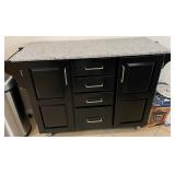 11 - WHEELED KITCHEN ISLAND / CABINET