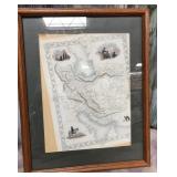 11 - ANTIQUE MAP REAMED 15X20' (M27)