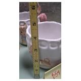 43 - CERAMIC BUNNY MUG WITH MEASUREMENT