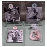 43 - RELIGIOUS PHOTO FRAME GIFT SET