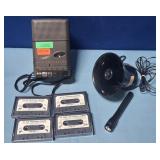 18 - RECORDER, TAPES (ANIMAL CALLS), SPEAKER (A122