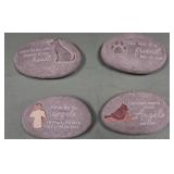 43 - INSPIRATIONAL DECORATIVE STONE PLAQUE SET