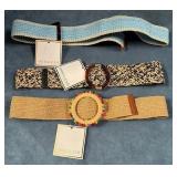9 - STYLISH WOVEN BELT COLLECTION