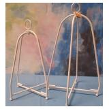 43 - METAL DISPLAY STANDS SET