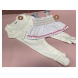 43 - ADORABLE BABY GIRL OUTFIT SET