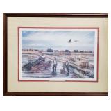 71 - SUSAN SAMPSON LTD ED FRAMED ART 20X25'