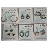 9 - ELEGANT HOOPS AND DROP EARRINGS