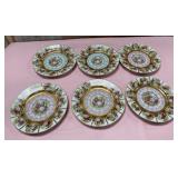 71 - SIX VINTAGE COLLECTIBLE PLATES