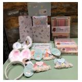 43 - BABY ACCESSORIES AND BOOK CHAIR SET