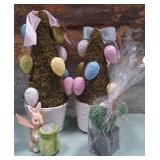43 - EASTER TREE DECOR WITH ORNAMENTS