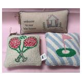 9 - MUDPIE MINI ACCENT PILLOWS (G19)