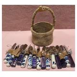 43 - ASSORTED BUTTER SPREADERS GIFT SET