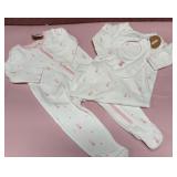43 - BABY GIRL BUNNY CLOTHING SET