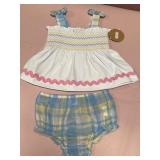 43 - ADORABLE GIRLS SUMMER OUTFIT SET
