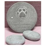 43 - PET MEMORIAL STONE GIFT SET