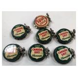 443 - LOT OF VINTAGE BOTTLE CAPS (R68)