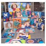 11 - LOT OF ORIGINAL ART (A105)