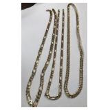 443 - THREE COSTUME JEWELRY NECKLACES (R49)