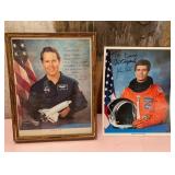 71 - TWO SIGNED ASTRONAUT PHOTOS