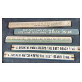 43 - BEACH AND LAKE DECOR SIGNS