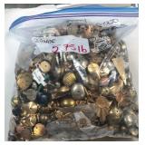443 - 5.75LBS BAGGED COSTUME JEWELRY (R38)