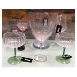 43 - ELEGANT STEMWARE GLASS SET COLLECTION