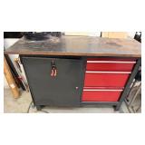 J - CRAFTSMAN WORKBENCH WITH CONTENTS (C55)