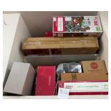 J - BOXES OF CHRISTMAS DECORATIONS (B12)