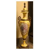 R - URN STYLE DECORATIVE VASE 18"T (A22)