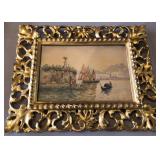 R - FRAMED ART 9X12' (P129)