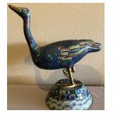 R - CHINESE CLOISONNE DUCK 17'T (P2)