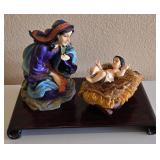R - MADONNA & CHILD FIGURINE (P201)