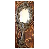 R - ANTIQUE-STYLE HAND MIRROR (B21)