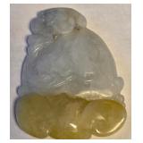 CARVED JADE PENDANT (B4)