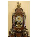 R - ITALIAN BOULLE-STYLE MANTEL CLOCK (M42)