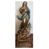 R - IMMACULATE CONCEPTION STATUE 23.5"T (B7)